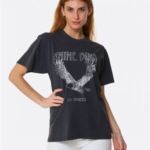 Anine Bing Lili Eagle Cotton Tee